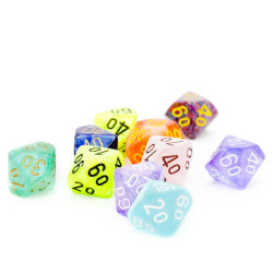 Dés à 10 faces dizaines (gemini/signature)