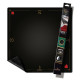 Tapis Prestige Wogamat rouge format tarot