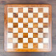 Echiquier 50cm marqueté Sheesham/Erable