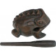 Grenouille en bois 12cm