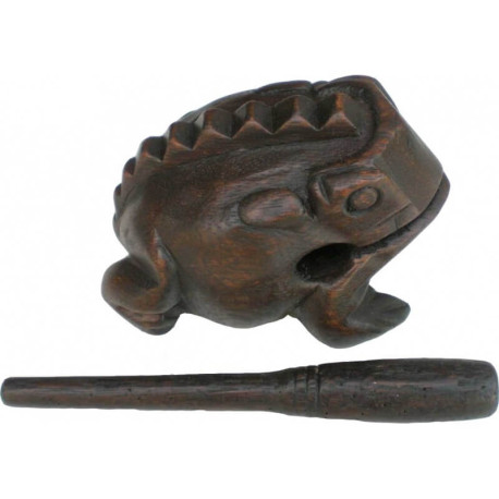 Grenouille en bois 12cm