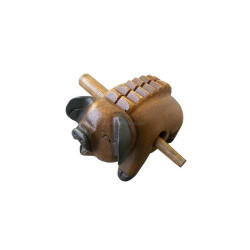 Cochon sonore en bois