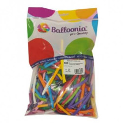 100 Ballons à sculpter Qualatex Q260 Balloonia