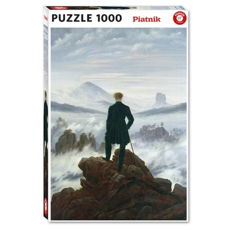 Caspar David FRIEDRICH - Le Voyageur Contemplant une Mer de Nuages