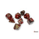 Set de 8 dés Borealis - Cosmos/Gold