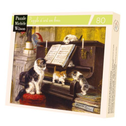 Henriette RONNER-KNIP - La Leçon de Piano