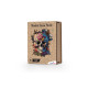 Wooden Jigsaw Puzzle - SKULL