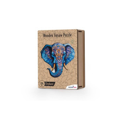 Wooden Jigsaw Puzzle - ELEPHANT