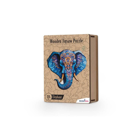 Wooden Jigsaw Puzzle - ELEPHANT