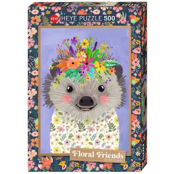 Mia CHARRO - Floral Friends : Funny Hedgehog