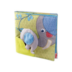 Livre Tissu Eléphant Egon