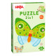 Puzzle en bois 2 en 1 : Papillon