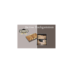 Backgammon marqueté the Cross