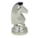 Casse-Tête HUZZLE : CHESS KNIGHT SILVER