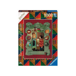 Puzzle 1000 pièces Harry Potter chez la Famille Weasley