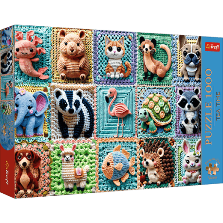 Tea Time Animaux Crochet