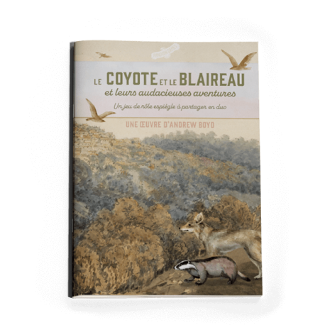 Coyote et le Blaireau (le), un jeu de rôle espiègle à partager en duo