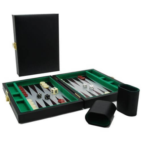 Backgammon Magnétique Noir