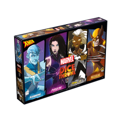 Dice Throne Marvel - Iceberg, Psylocke, Tornade, Wolverine