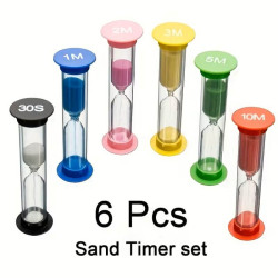 Ensemble de 6 Sabliers