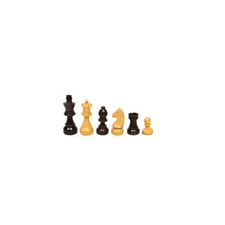 Pièces d'échecs Staunton CCI taille 3 ébonisé