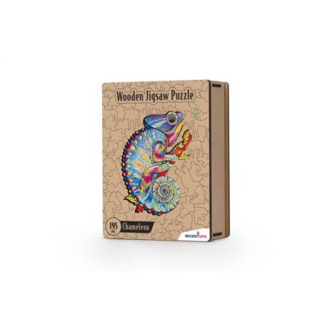 Wooden Jigsaw Puzzle - CHAMELEON