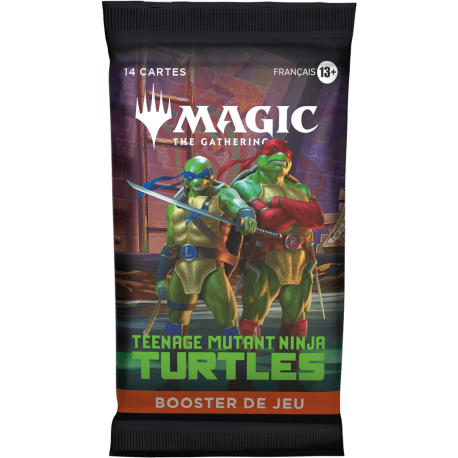 Magic the Gathering : Teenage Mutant Ninja Turtles booster de jeu