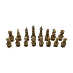 Pièces d'Échecs Mughen T3 Buis & Acacia