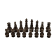 Pièces d'Échecs Mughen T5 Buis & Acacia