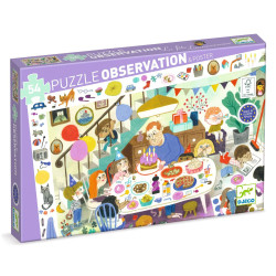 Puzzle d'observation- La Fête d'Anniversaire