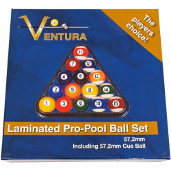 Billes de billard américain VENTURA - 57.2 mm