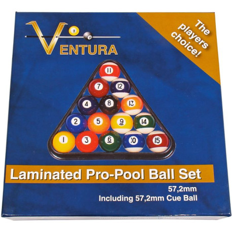 Billes de billard américain VENTURA - 57.2 mm