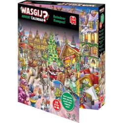 Wasgij Calendrier De L'avent - Reindeer Rumpus