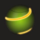 Bopster Spinball Spinner Neon Vert