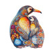 Wooden Jigsaw Puzzle - PINGOUINS