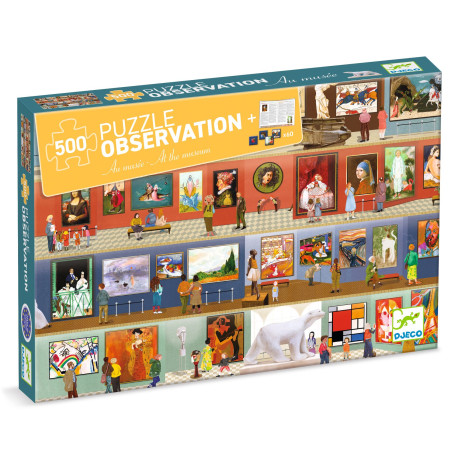 Au musée + livret - 500 pcs