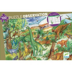 Puzzle d'observation : les Dinosaures