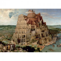 Pieter Breughel la tour de Babel 1000 Pièces