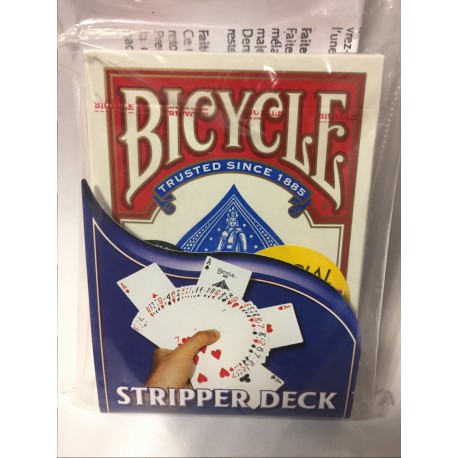 bicycle Stripper deck cartes biseaute
