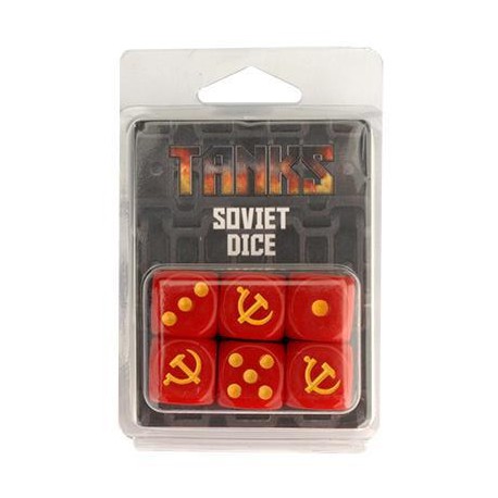 Tanks - Set de dés Soviétiques